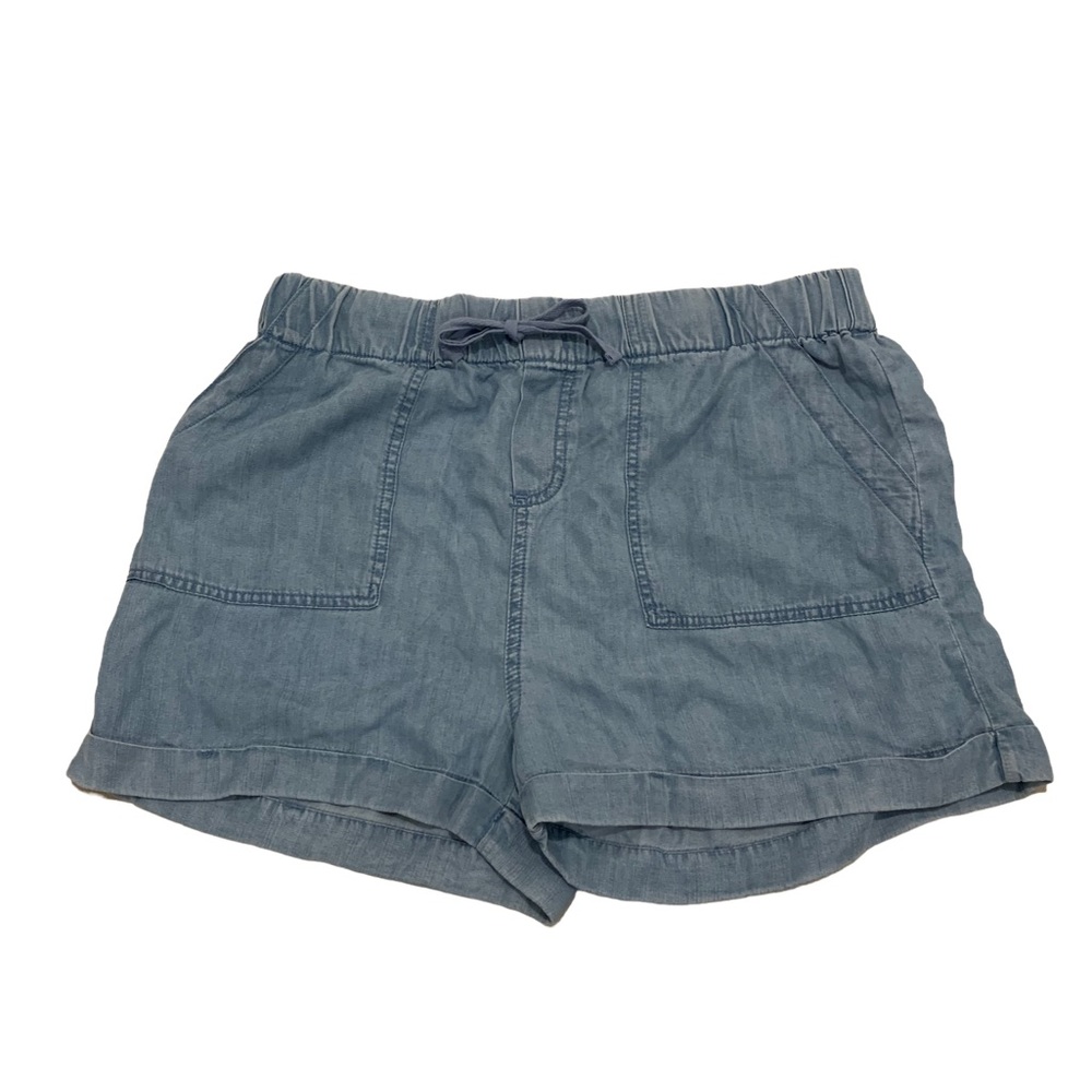 Velvet Heart | Blue drawl string baggy short size large